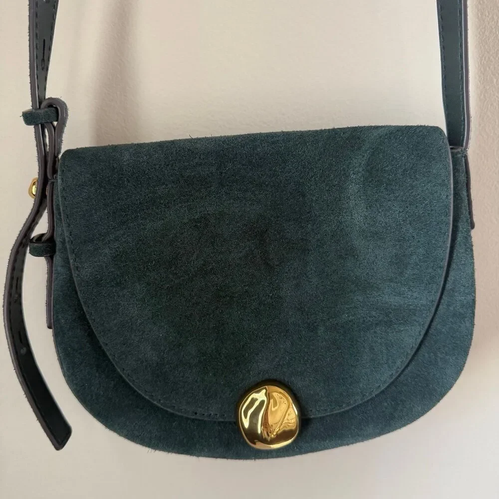 NWT Madewell Dakota Sddle Crossbody Bag - Picture 6 of 9